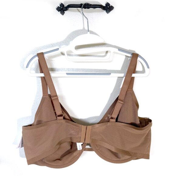 Auden Mesh Unlined Demi Bra - Picture 3 of 7